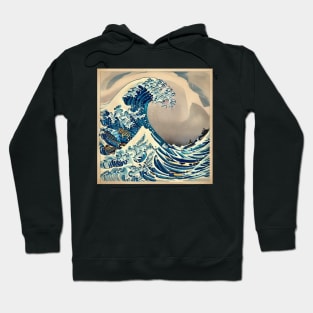 Katsushika's The Great Wave off Kanagawa Reimagined Hoodie